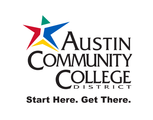 Austin Community College logo, full color with tagline variant, cell 1