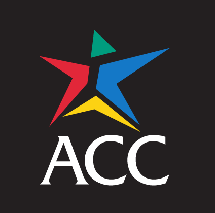 ACC star logo, reverse full color variant, cell 14