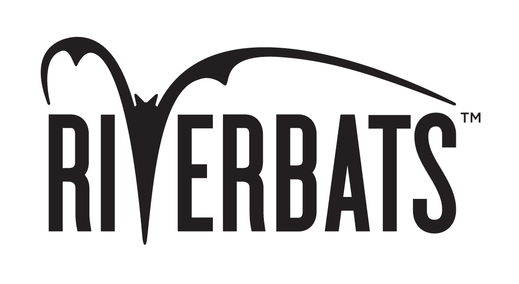 Riverbats logo, black, no text variant, cell 25