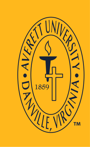 School Seal, navy on gold variant, cell 20