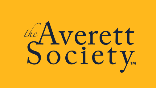 Averett Society, navy on gold variant, cell 48