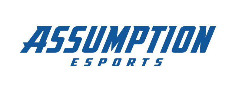 Assumption wordmark, Esports variant, cell 23