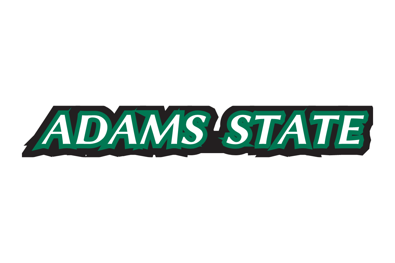 Adams State wordmark, horizontal full color variant, cell 4