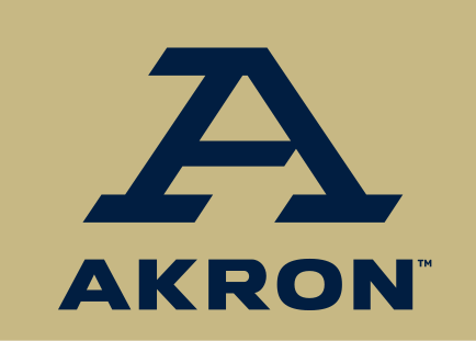 Primary Athletics Lockup, blue A over blue wordmark on gold variant, cell 18