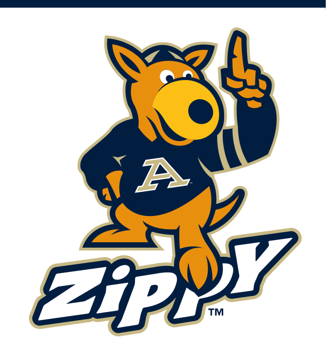Zippy mascot with wordmark, color variant, cell 59