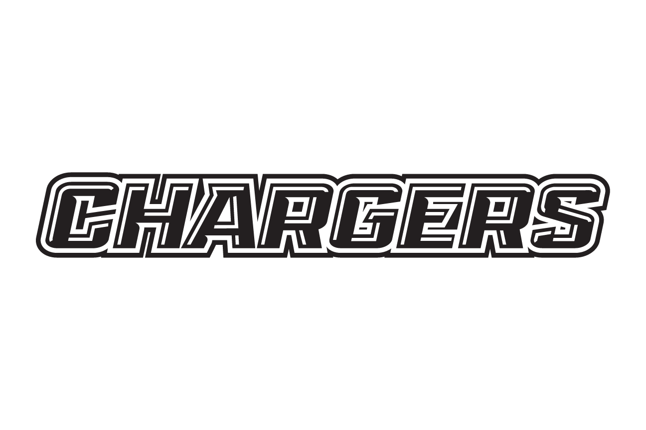 CHARGERS block, black outline variant, cell 42