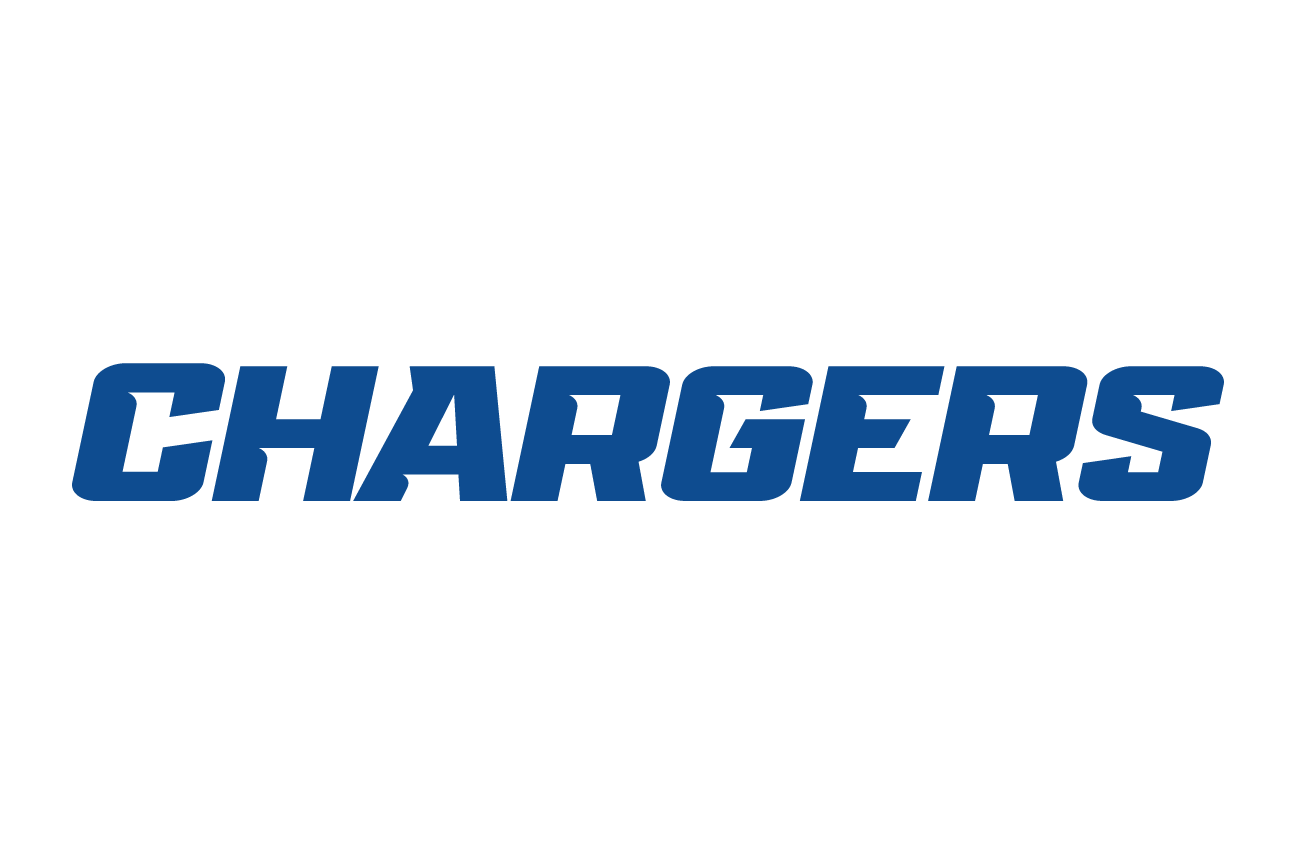 CHARGERS block, blue solid variant, cell 43