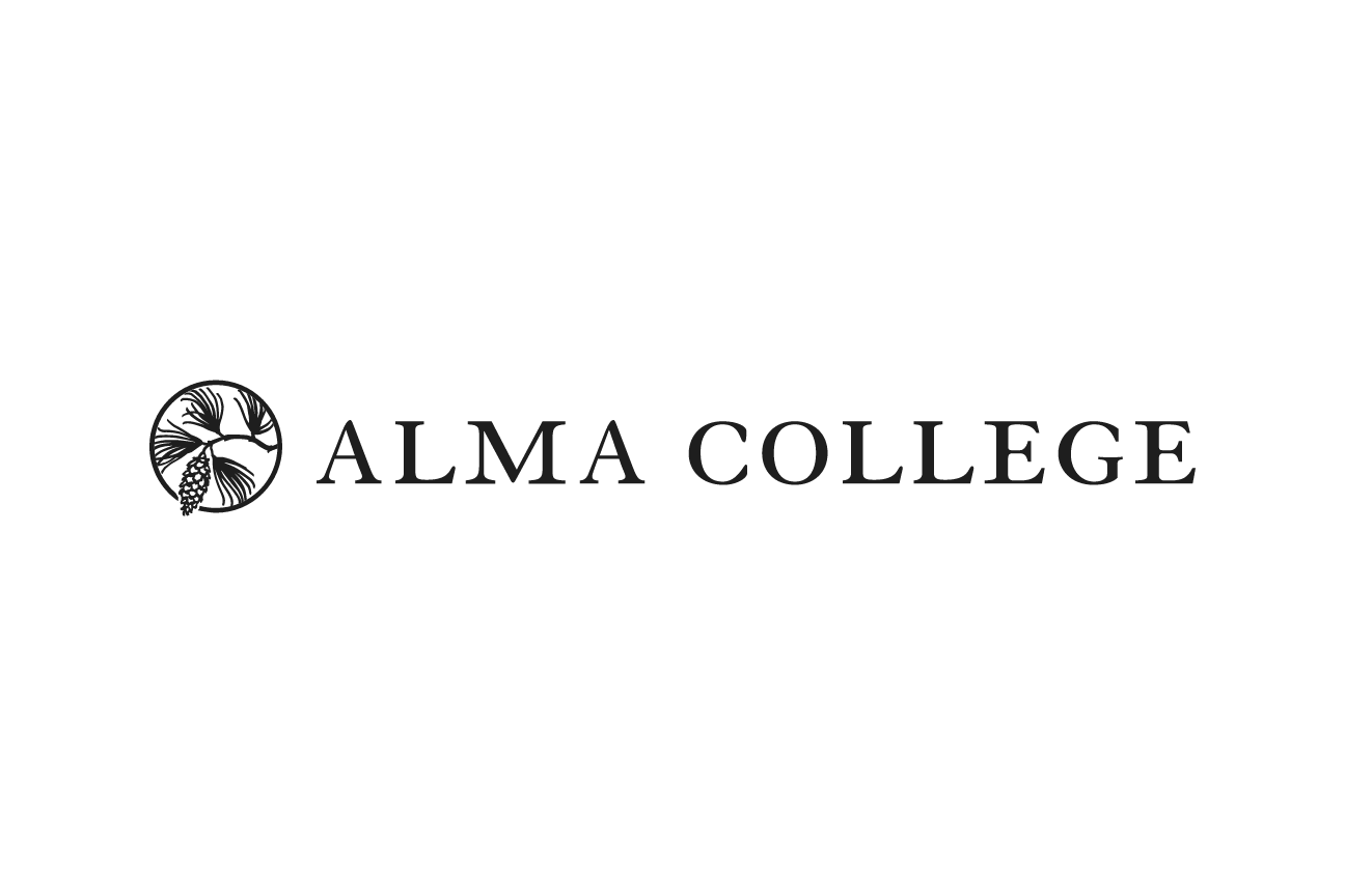 Pinecone logo, small horizontal, black and white variant, cell 36