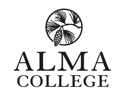 Pinecone logo, stacked, black and white variant, cell 32