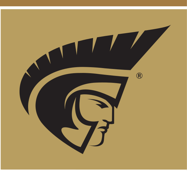 Trojan Head Icon, black - CMYK variant