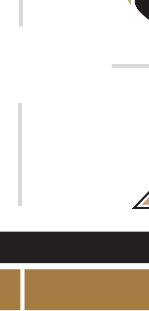Anderson wordmark with icon, horizontal, CMYK gold text, gold outline, gold AU variant
