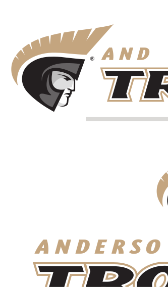 athletic logo, horizontal, black text, gold outline, gold AU variant