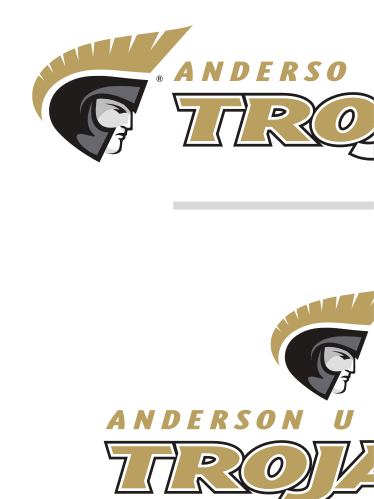 athletic logo, stacked, gold text, black outline, black AU variant