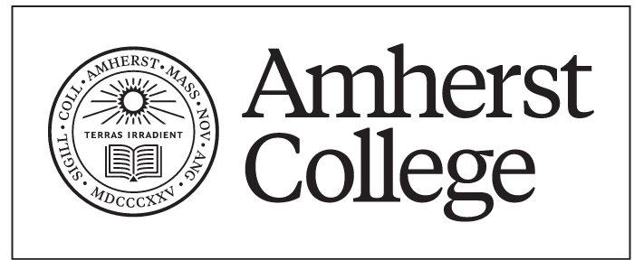 Amherst College logo, Black on white variant