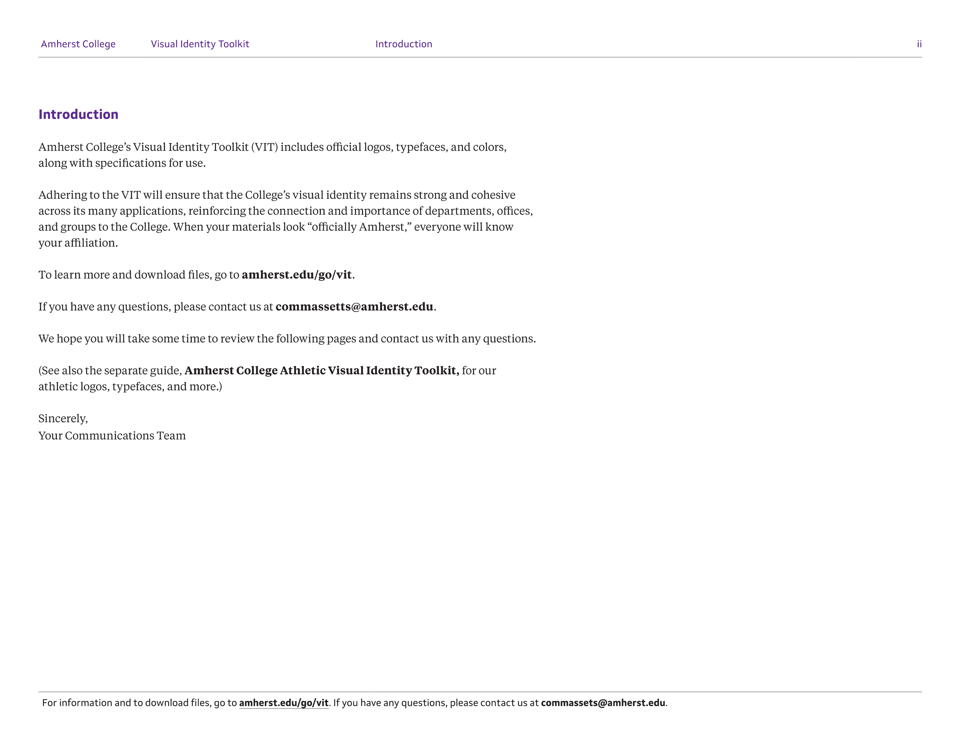 Full Page Guideline Sheet, Standard variant
