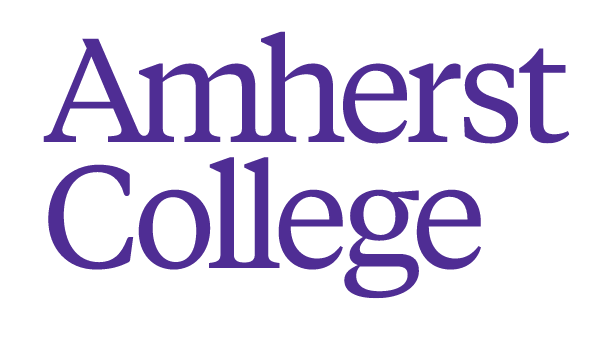 Amherst College Two-Line Wordmark, purple variant, cell 2
