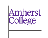 Amherst College, two-line wordmark, purple, minimum size diagram variant