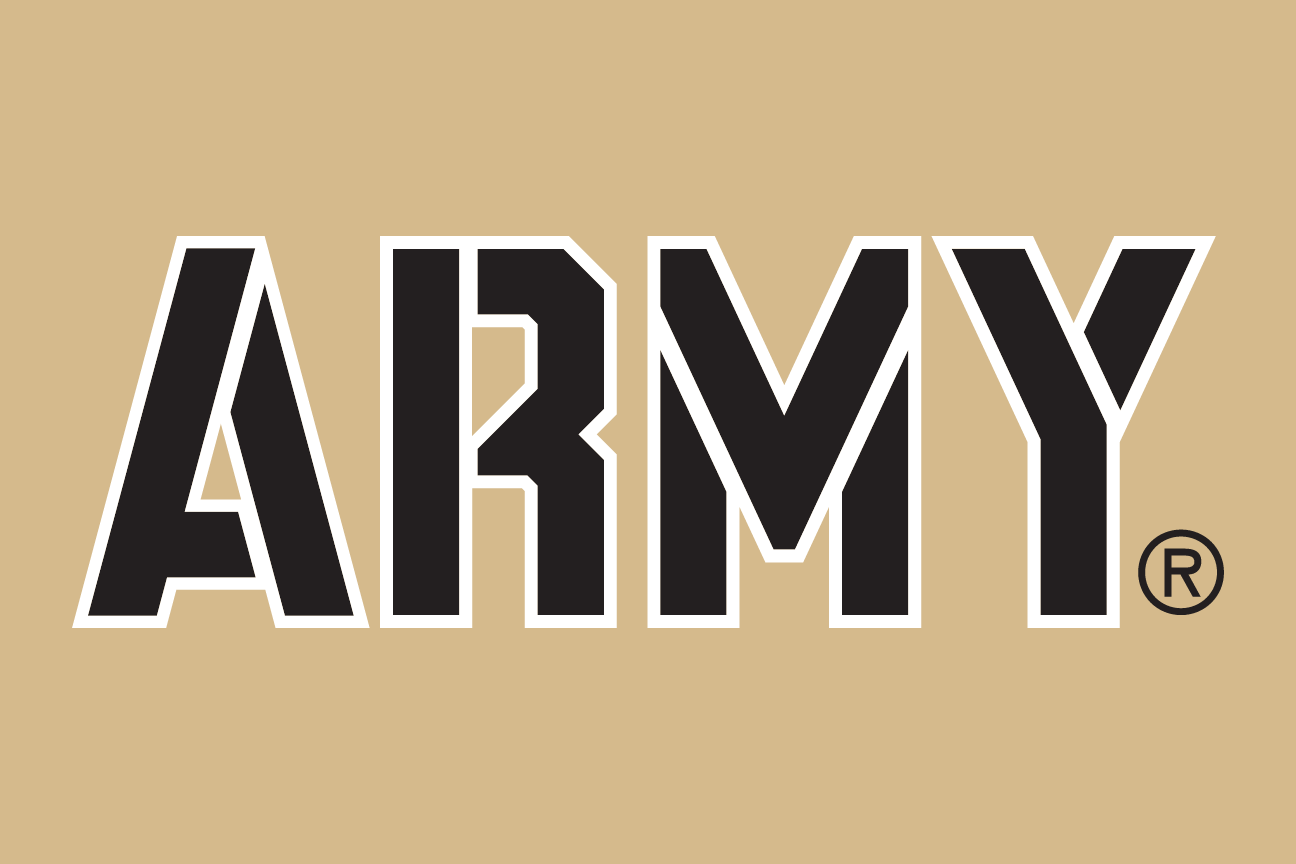 army wordmark, full color on gold variant, cell 22