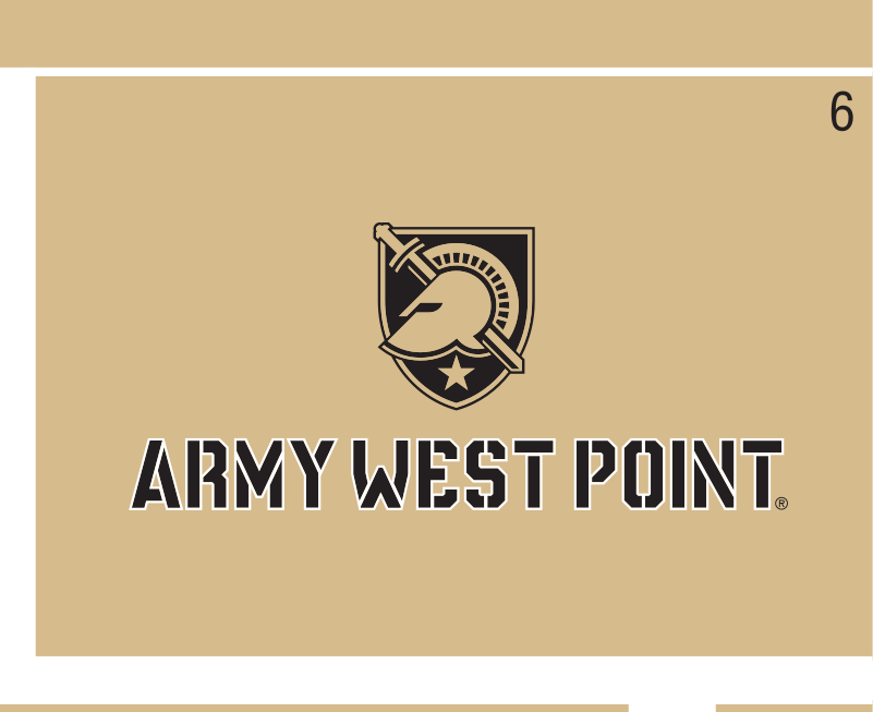 shield wordmark lockup, full color on gold variant, cell 6