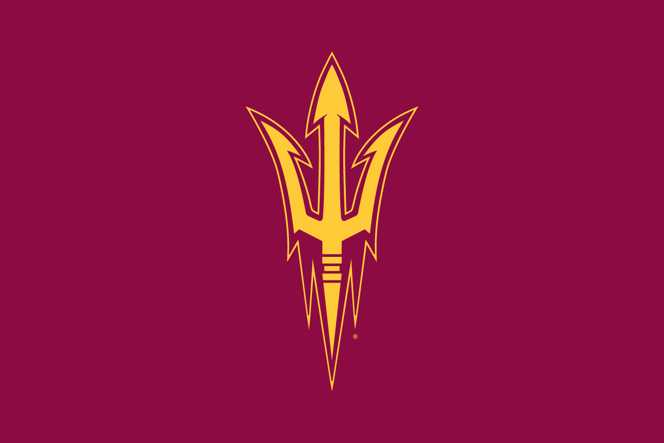 Pitchfork, gold single color on maroon variant, cell 3