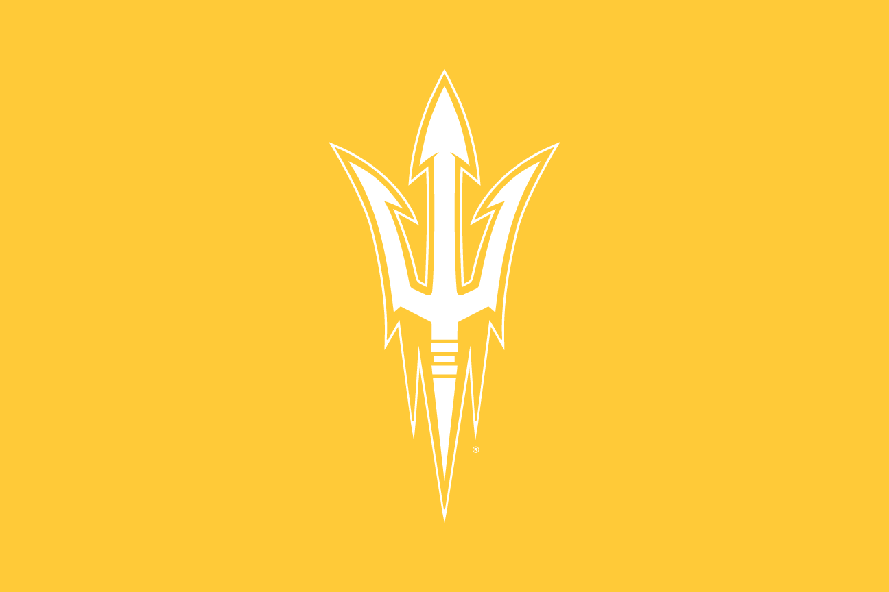 Pitchfork, white single color on gold variant, cell 4