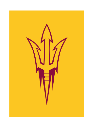 Pitchfork, maroon and gold primary on gold variant, cell 1