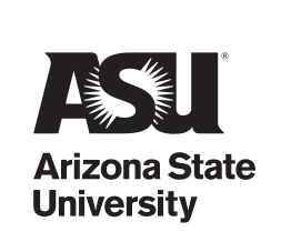 ASU logo vertical, black variant, cell 21