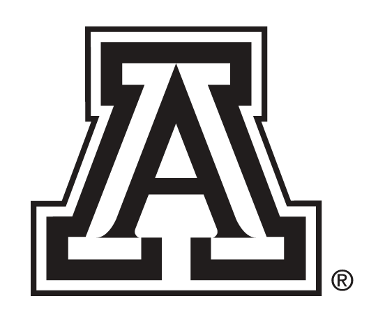 A lettermark, white with black outline variant, cell 2