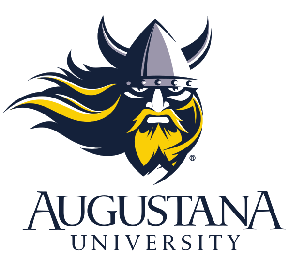 Augustana University lockup, full color variant, cell 13