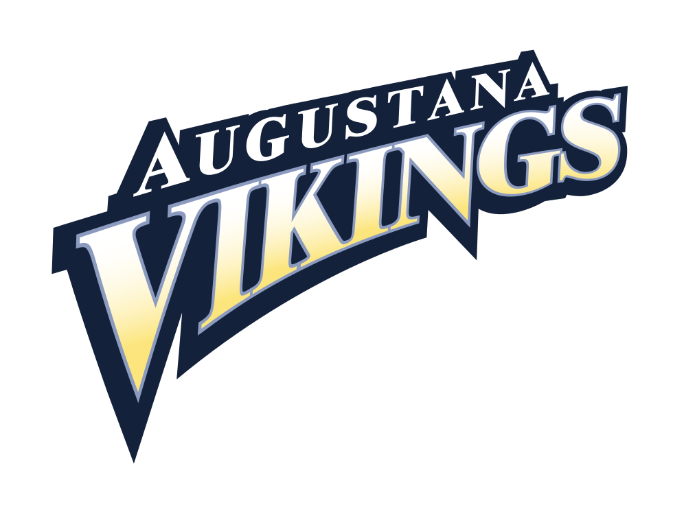 Augustana Vikings lockup, full color variant, cell 22