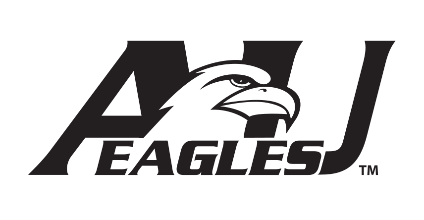 AU Eagles logo, black variant, cell 20