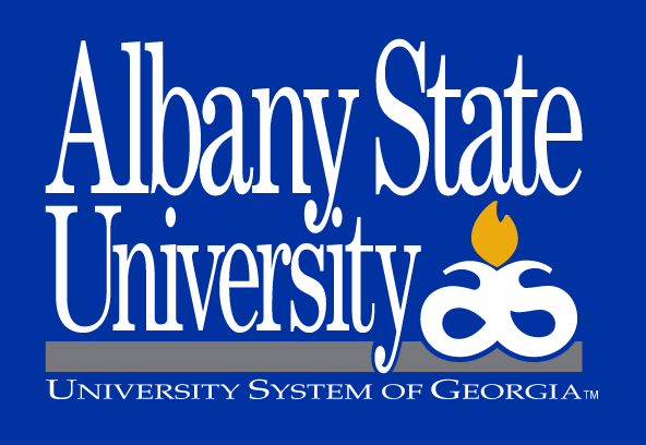 Institutional Mark, full color stacked on blue variant, cell 10