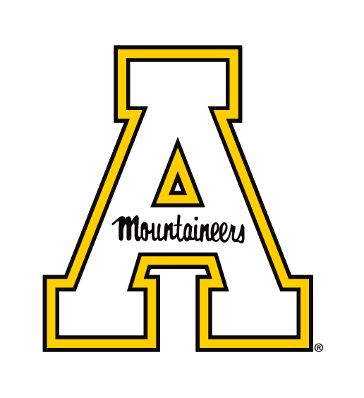Appalachian State Mountaineers primary logo, full color variant, cell 1