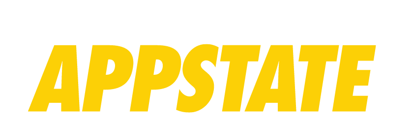 APPSTATE wordmark, gold variant