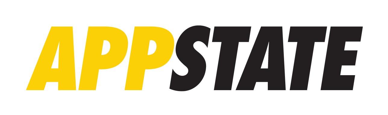 APP STATE, wordmark variant