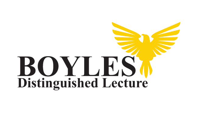 Boyles Distinguished Lecture, color variant