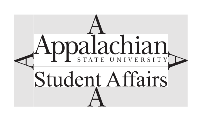Appalachian State University Student Affairs, clear space example variant
