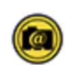 university icon, border, @ symbol variant, cell 1