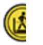 university icon, border, person with gear variant, cell 12