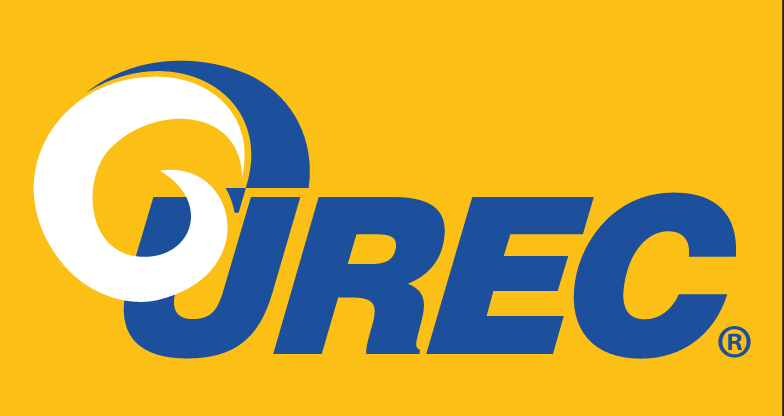 UREC logo, full color on gold variant, cell 33