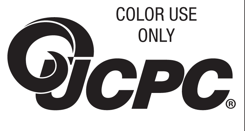 UCPC logo, solid black on white variant, cell 41