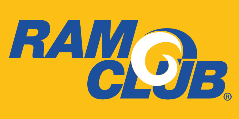 RAM CLUB logo, full color on gold variant, cell 45