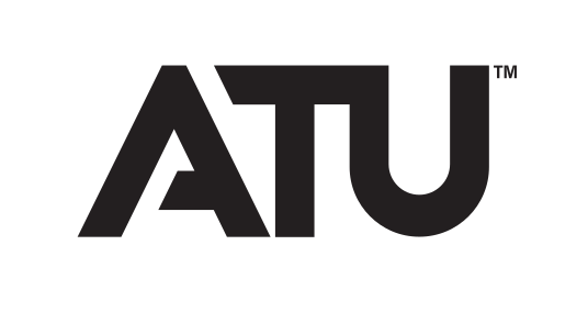 ATU lettermark, black variant, cell 20