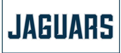 JAGUARS wordmark, navy variant, cell 3