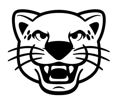 jaguar head, one color variant, cell 22