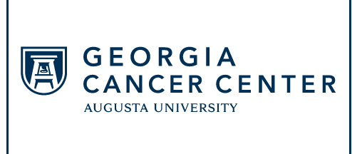 Georgia Cancer Center logo, horizontal, blue variant, cell 51