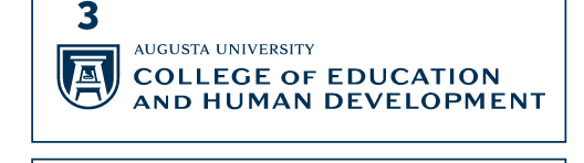 Augusta University College of Education and Human Development, full color variant, cell 63