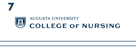 Augusta University College of Nursing, full color variant, cell 67