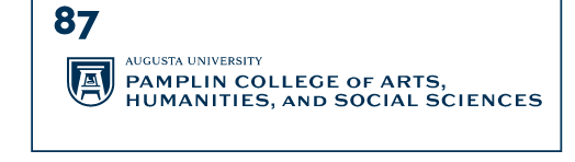 Augusta University Pamplin College of Arts, Humanities, and Social Sciences, full color variant, cell 87