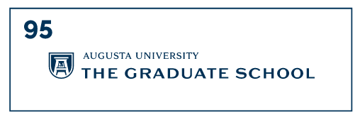 Augusta University The Graduate School, full color variant, cell 95